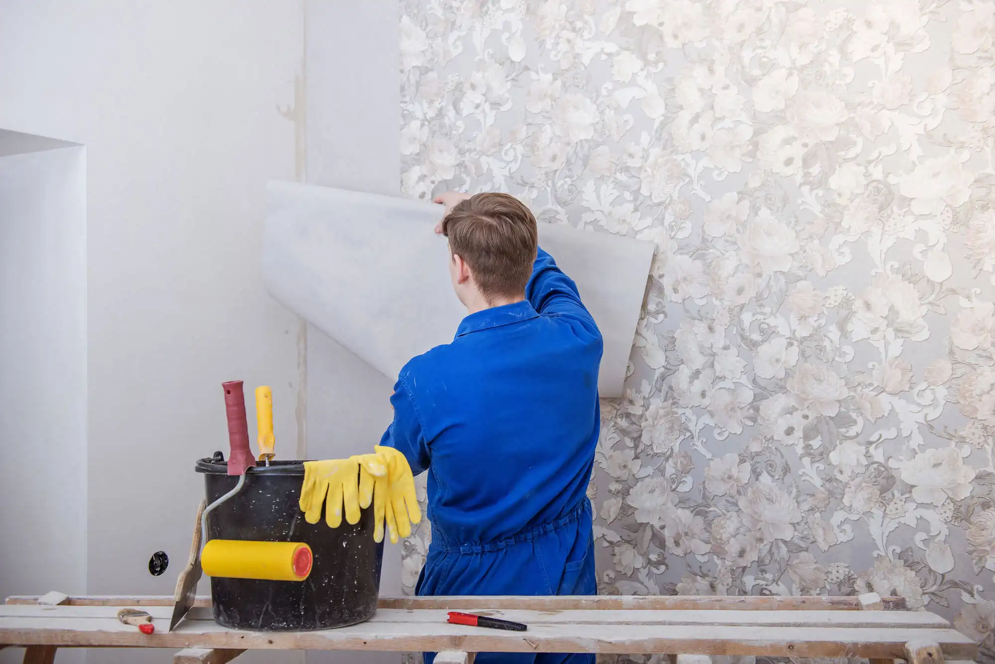 Wallpaper installation services in Fremont, California