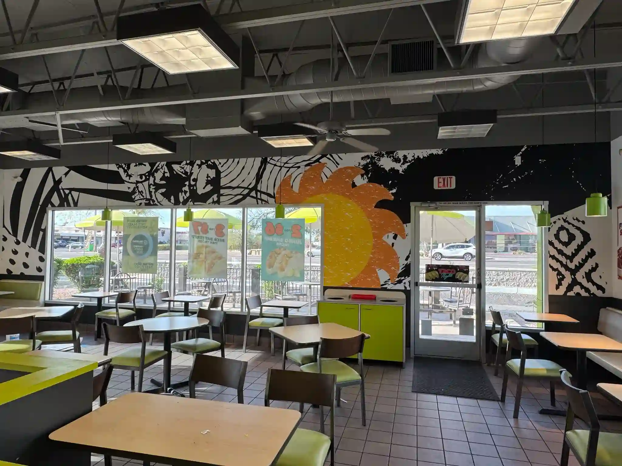 Commercial wallpaper installation in Oakland office space
